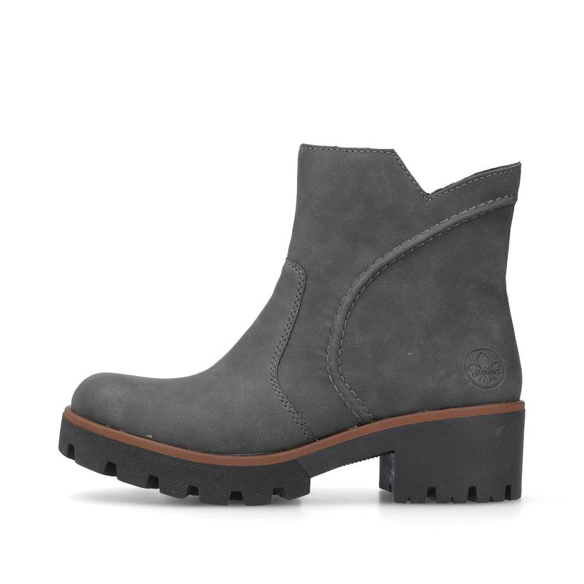 Rieker Artikelnummer 79261-45 Rieker Damen Kurzstiefel dunkelgrau