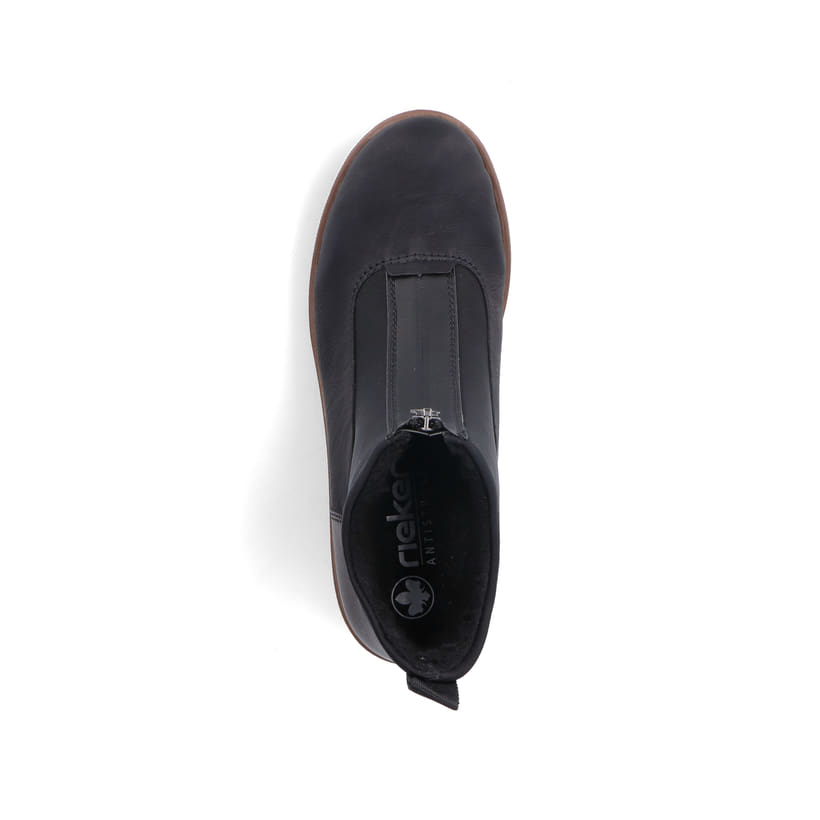 Rieker Artikelnummer 79281-00 Rieker Damen Stiefeletten Asphaltschwarz