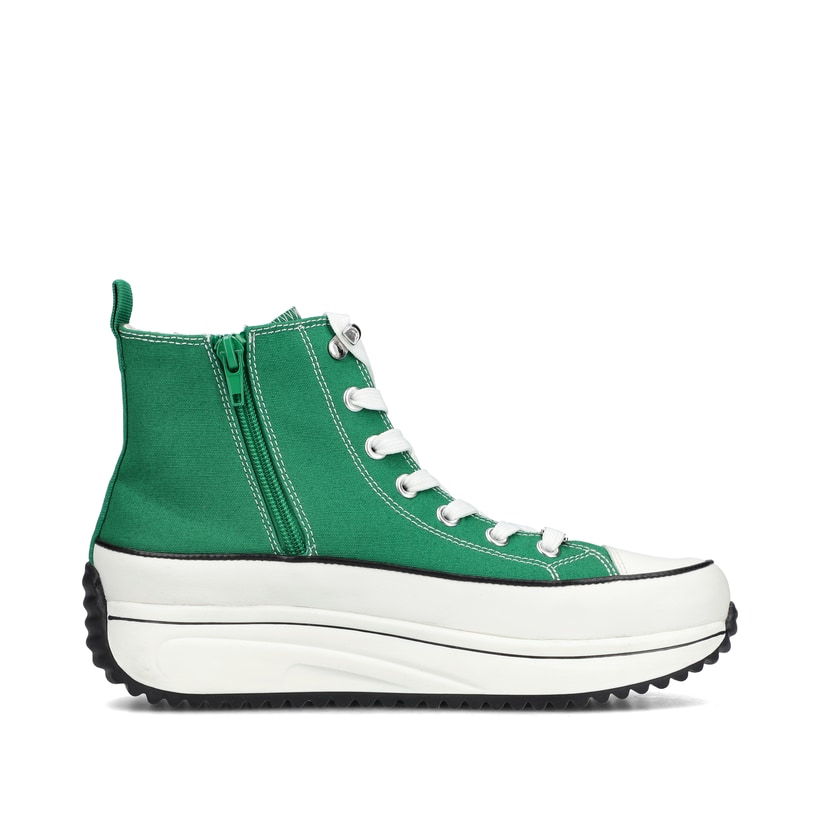 Rieker Artikelnummer 90010-52 Rieker Damen Sneaker High Grasgrün