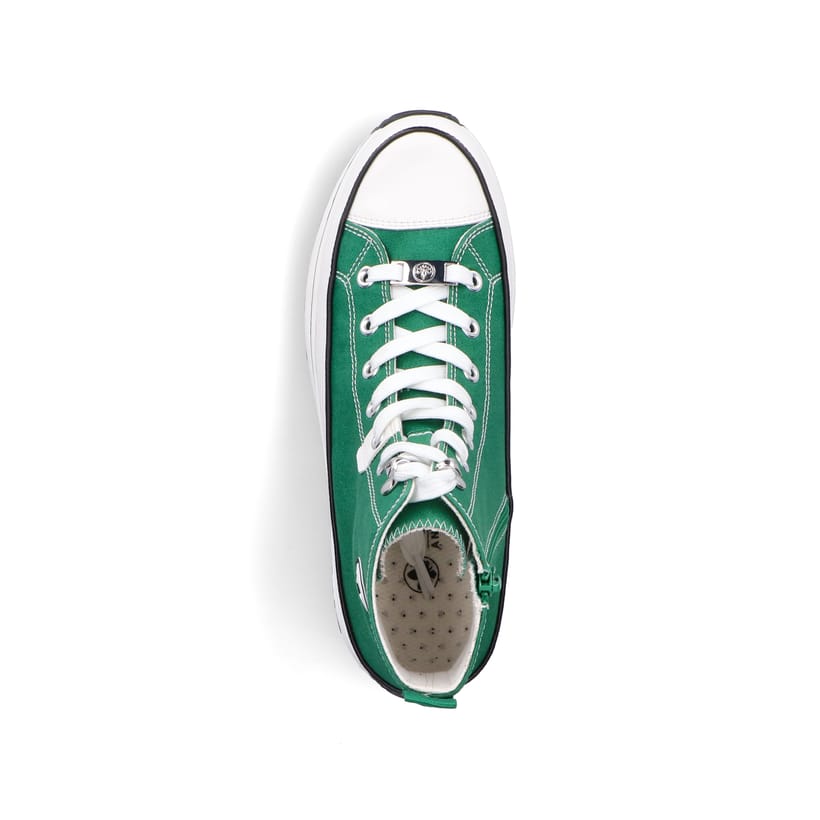 Rieker Artikelnummer 90010-52 Rieker Damen Sneaker High Grasgrün