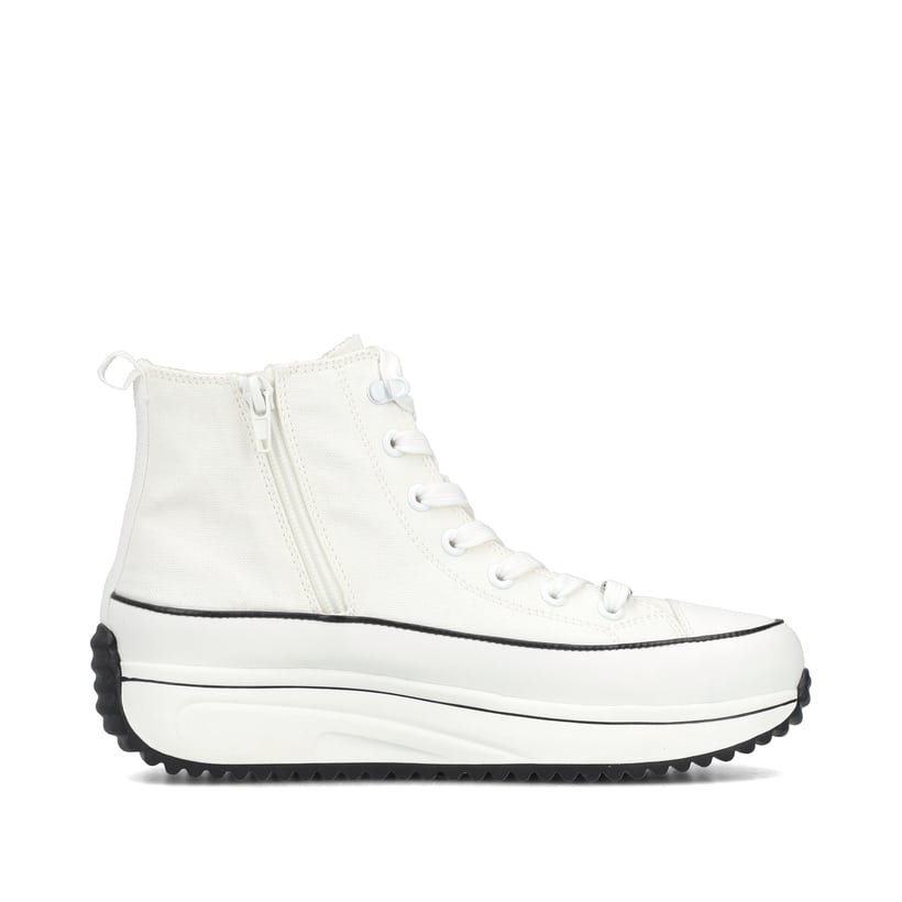 Rieker Artikelnummer 90012-80 Rieker Damen Sneaker High Eisweiss