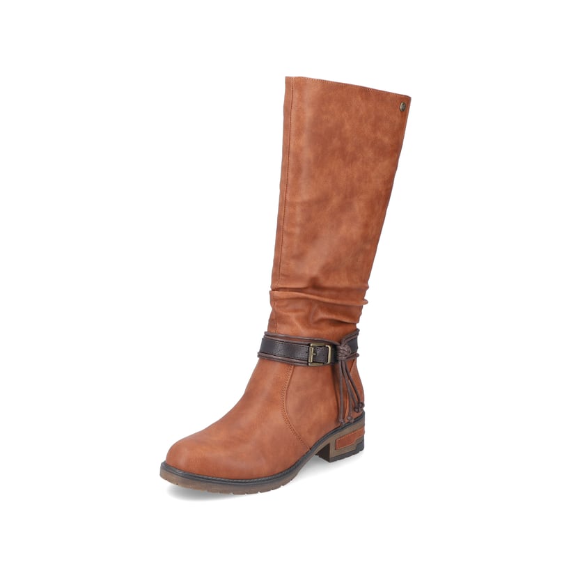 Rieker Artikelnummer 91694-24 Rieker Damen Hochschaftstiefel Nougatbraun