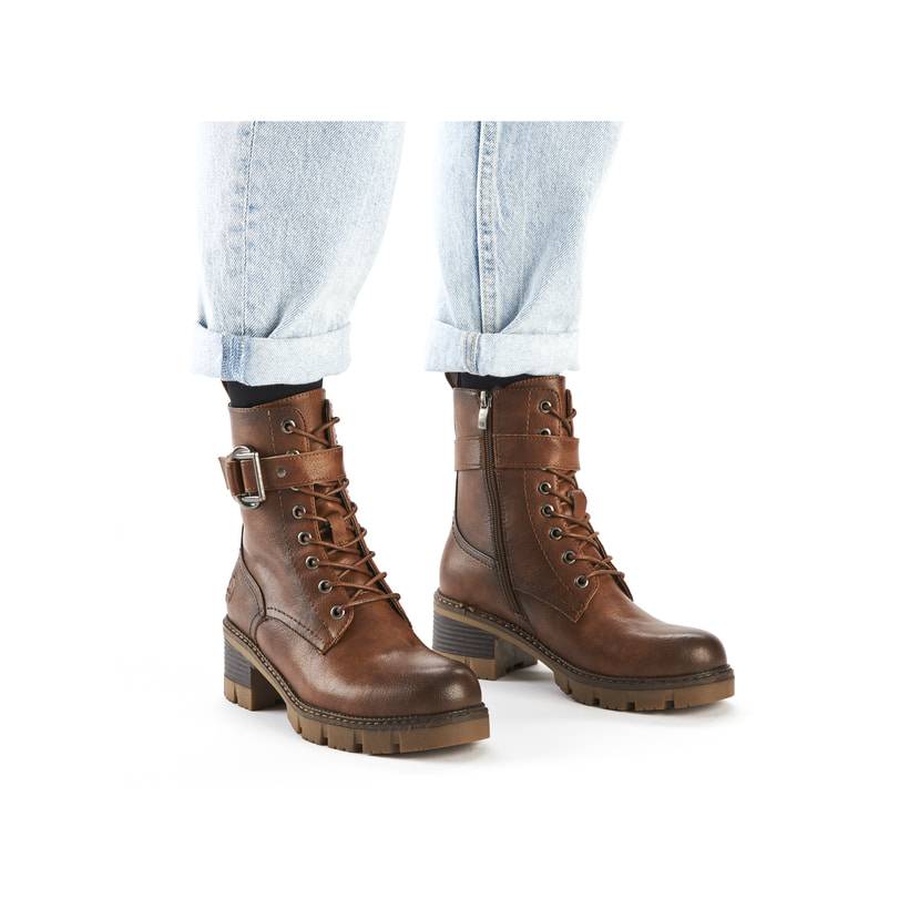 Rieker Artikelnummer 92040-24 Rieker Damen Stiefeletten Fuchsbraun