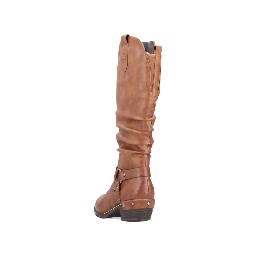 Rieker Artikelnummer 93670-24 Rieker Damen Hochschaftstiefel Karamellbraun