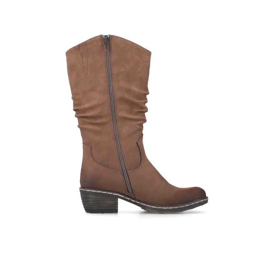 Rieker Artikelnummer 93775-25 Rieker Damen Stiefeletten Kaffeebraun
