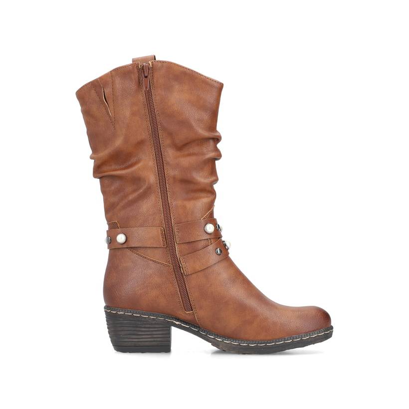 Rieker Artikelnummer 93776-24 Rieker Damen Stiefeletten Karamellbraun
