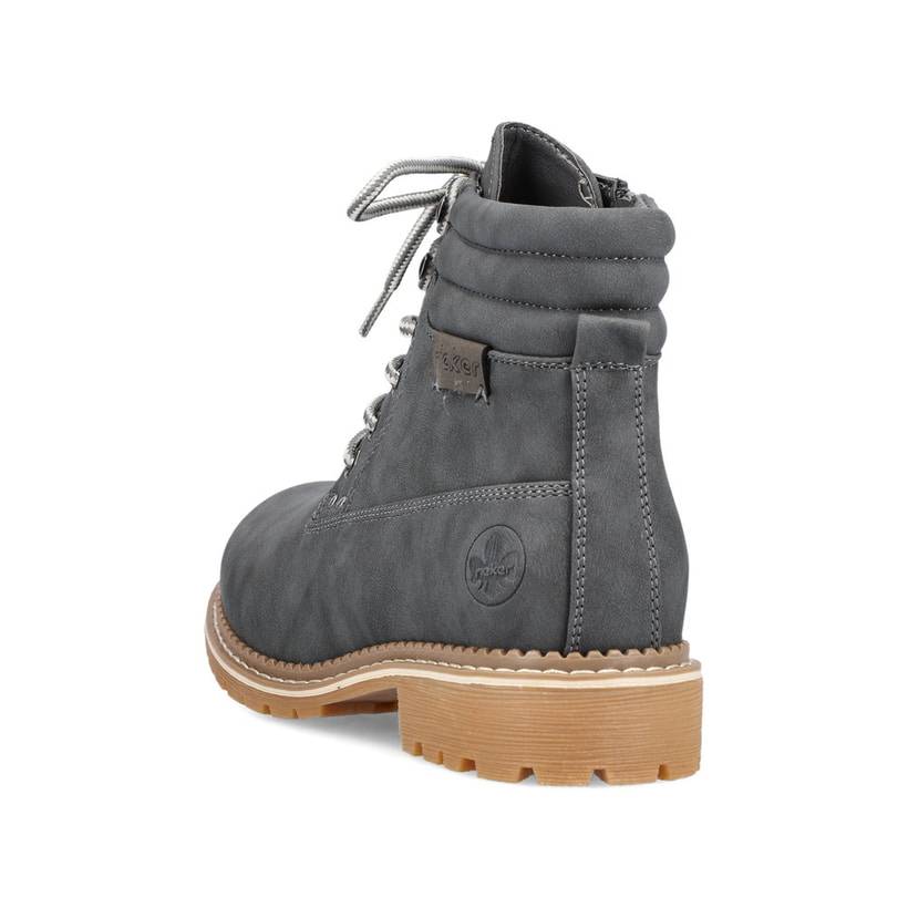 Rieker Artikelnummer 95120-45 Rieker Damen Schnürstiefel Granitgrau