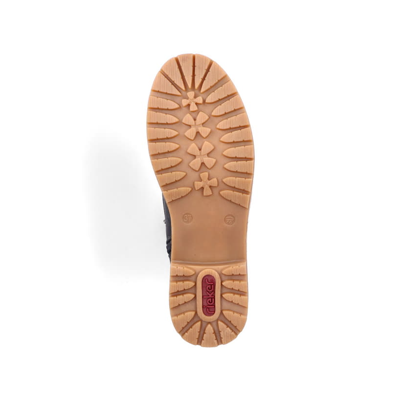 Rieker Artikelnummer 95120-45 Rieker Damen Schnürstiefel Granitgrau