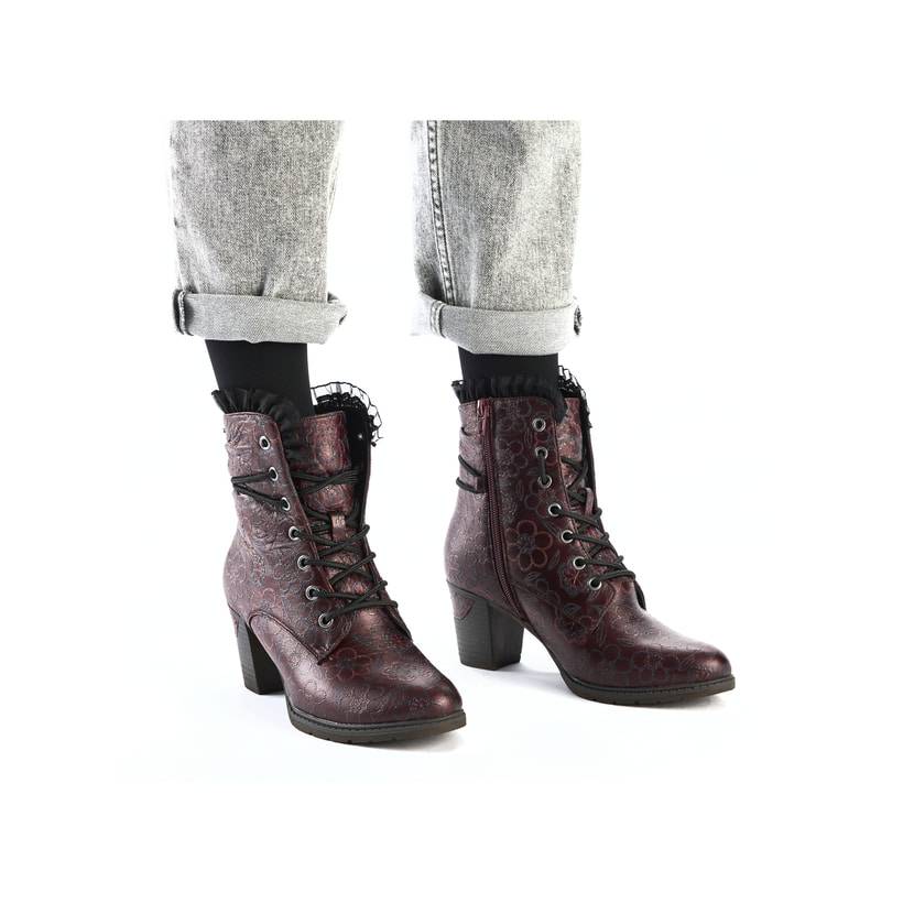 Rieker Artikelnummer 96030-35 Rieker Damen Stiefeletten Bordeaux