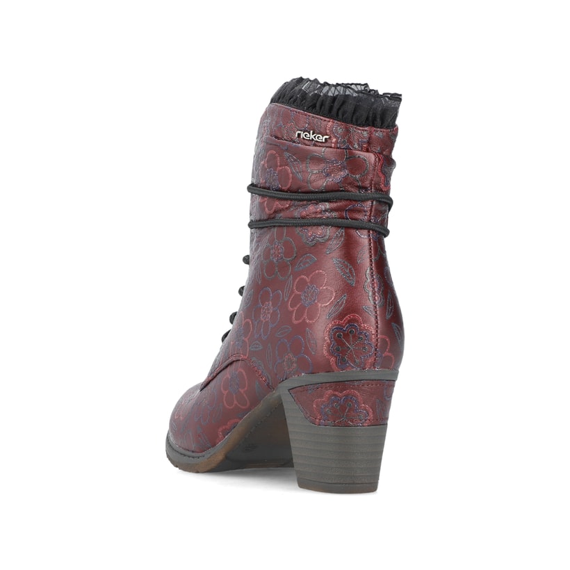 Rieker Artikelnummer 96030-35 Rieker Damen Stiefeletten Bordeaux