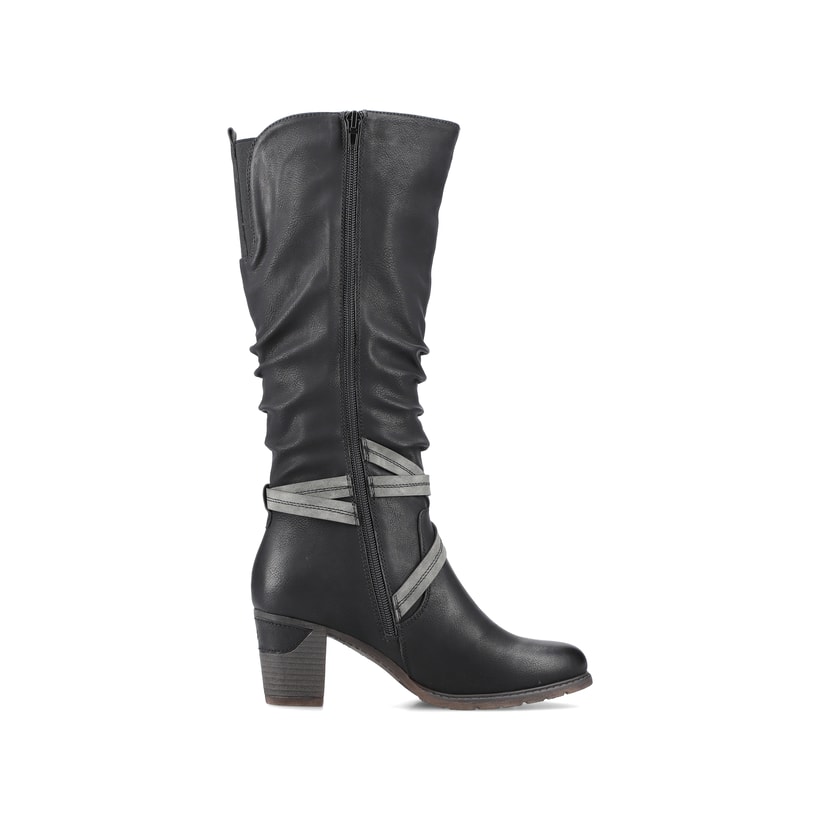 Rieker Artikelnummer 96054-00 Rieker Damen Hochschaftstiefel Tiefschwarz