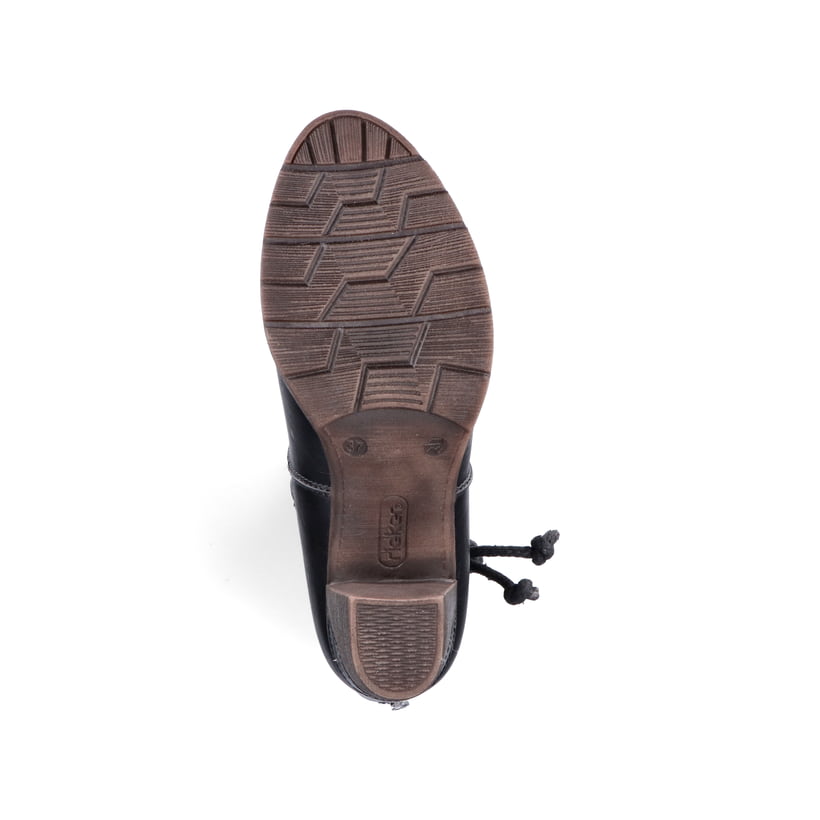 Rieker Artikelnummer 96059-00 Rieker Damen Hochschaftstiefel Tiefschwarz
