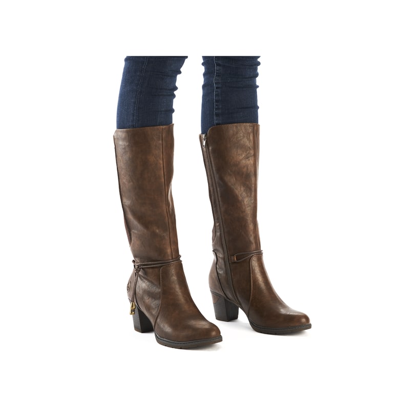 Rieker Artikelnummer 96081-25 Rieker Damen Hochschaftstiefel Nussbraun
