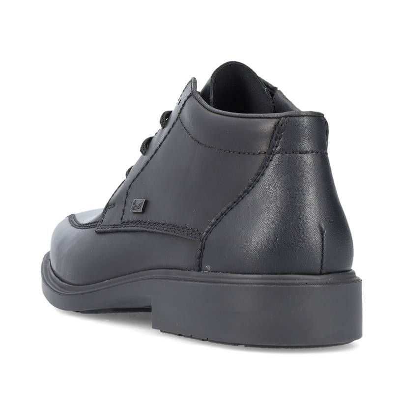 Rieker Artikelnummer B0011-00 Rieker Herren Schnürschuhe Glanzschwarz