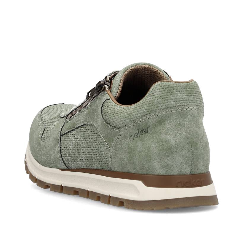 Rieker Artikelnummer B0502-52 Rieker Herren Sneaker Low Grüngrau