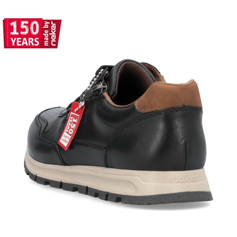 Rieker Artikelnummer B0504-00 Rieker Herren Sneaker Low Nachtschwarz