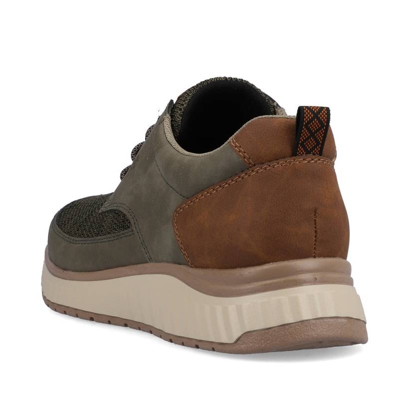 Rieker Artikelnummer B0602-54 Rieker Herren Slipper Olivgrün