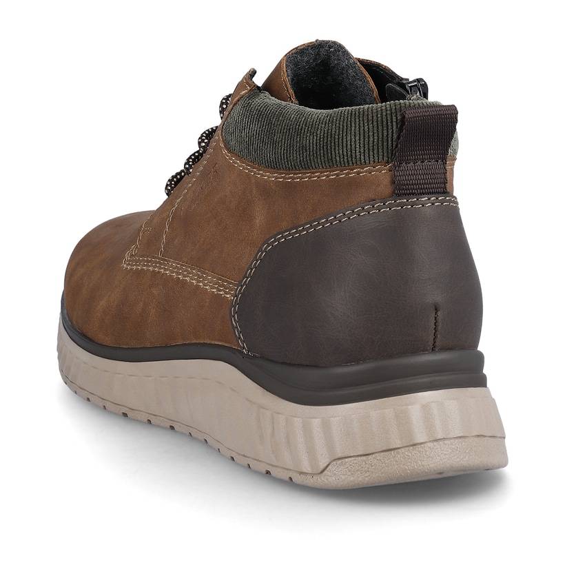 Rieker Artikelnummer B0603-24 Rieker Herren Schnürstiefel Zimtbraun