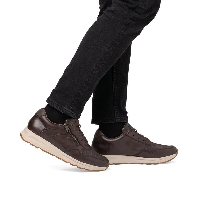 Rieker Artikelnummer B0701-25 Rieker Herren Sneaker Low Espressobraun