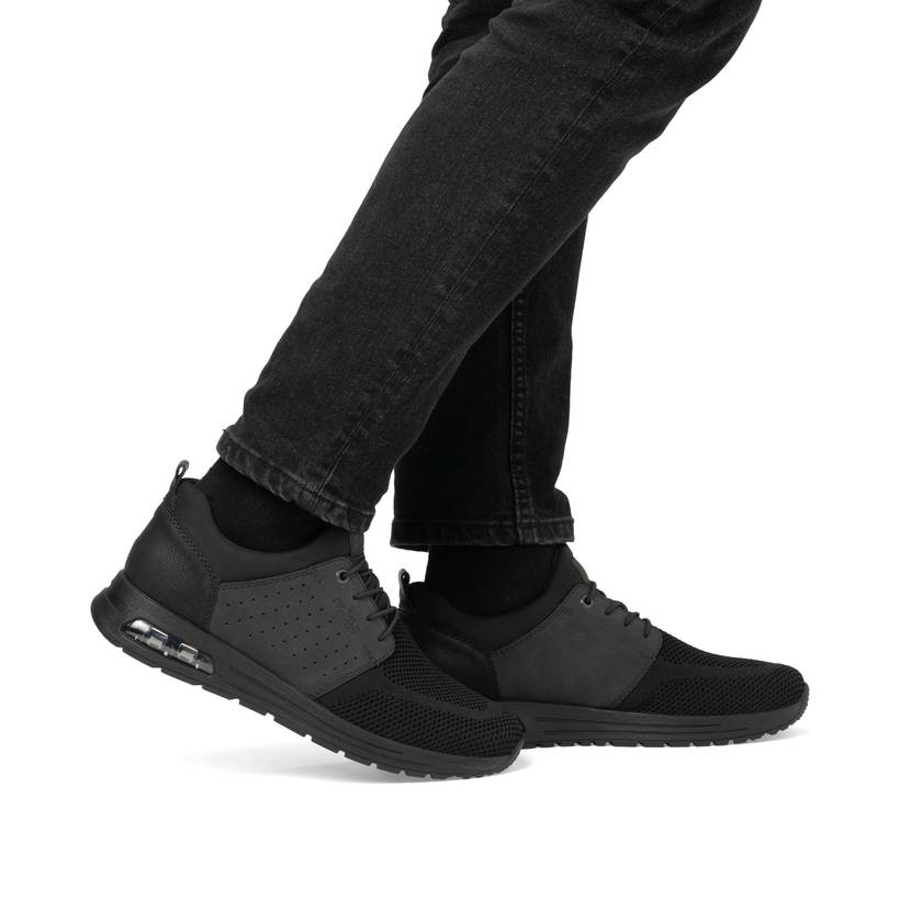 Rieker Artikelnummer B1050-00 Rieker Herren Slipper Tiefschwarz