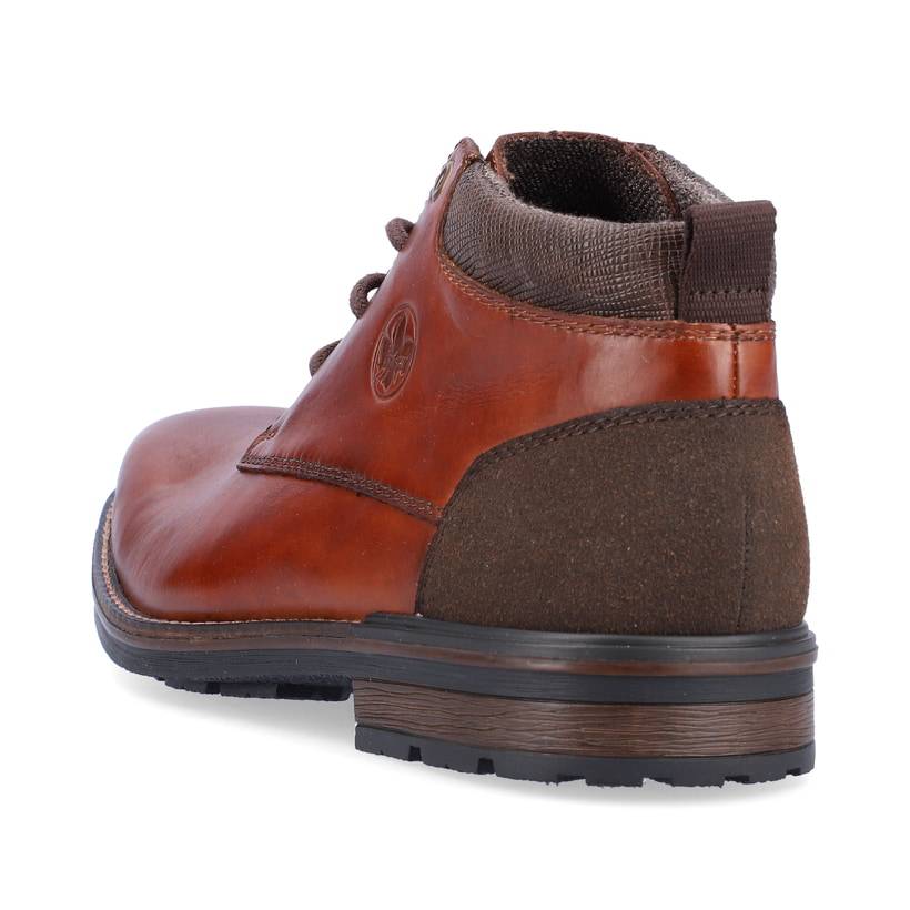 Rieker Artikelnummer B1301-24 Rieker Herren Schnürstiefel Kastanienbraun