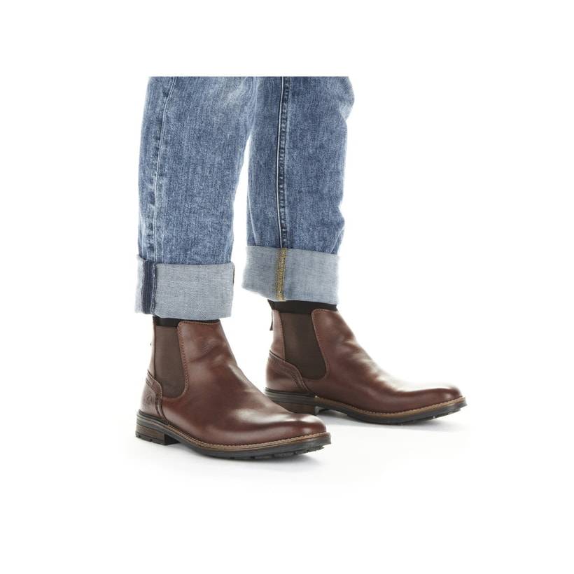 Rieker Artikelnummer B1361-25 Rieker Herren Chelsea Boots Kastanienbraun