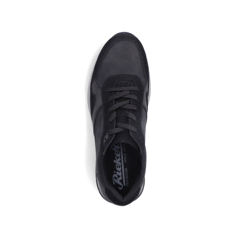 Rieker Artikelnummer B2002-00 Rieker Herren Sneaker Low Asphaltschwarz