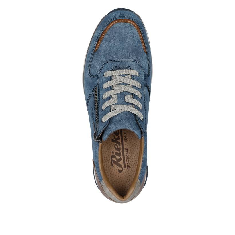 Rieker Artikelnummer B2010-14 Rieker Herren Sneaker Low Schieferblau