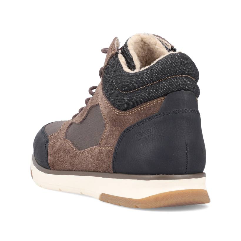 Rieker Artikelnummer B2044-25 Rieker Herren Schnürstiefel Nussbraun