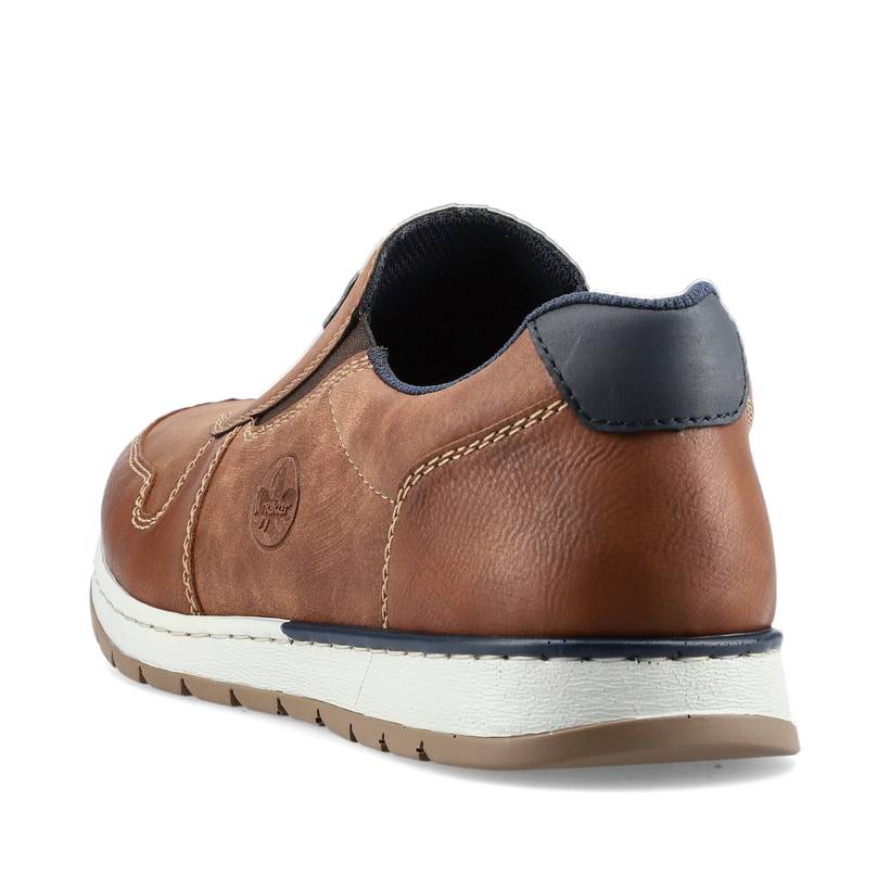 Rieker Artikelnummer B2173-24 Rieker Herren Slipper Nussbraun