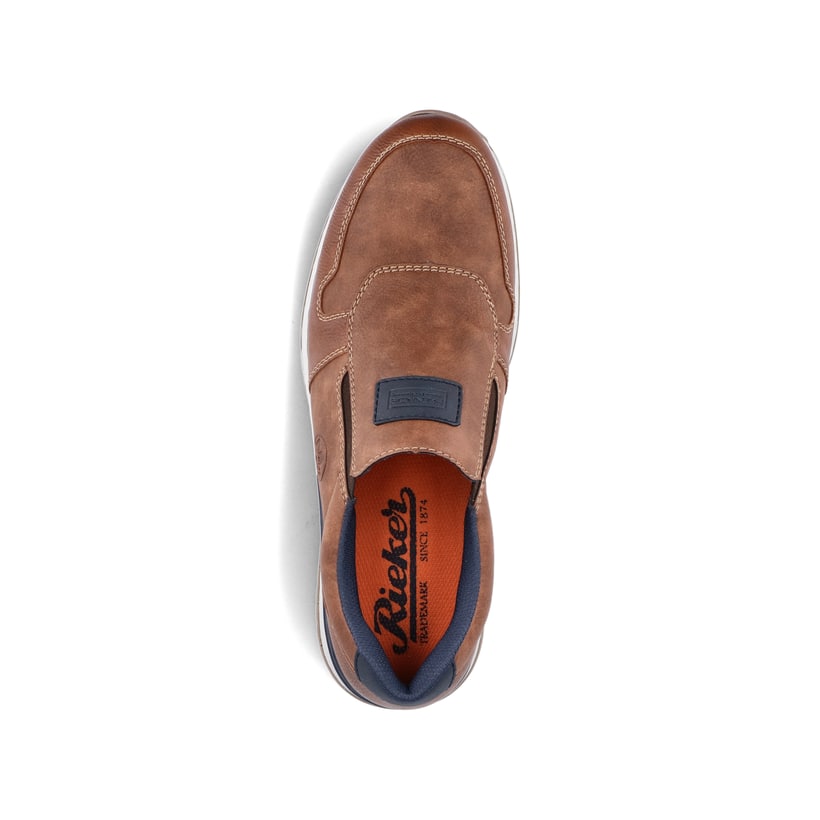 Rieker Artikelnummer B2173-24 Rieker Herren Slipper Nussbraun