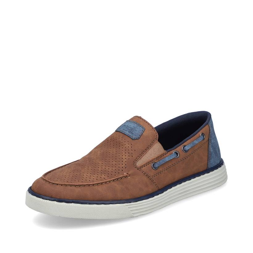 Rieker Artikelnummer B2264-24 Rieker Herren Slipper Holzbraun