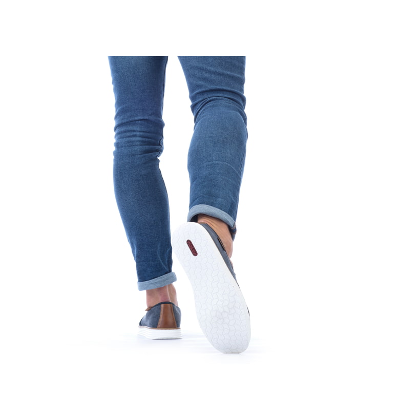 Rieker Artikelnummer B2265-14 Rieker Herren Slipper Marineblau