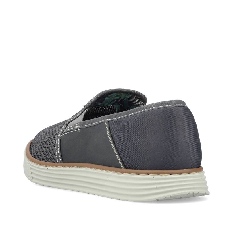 Rieker Artikelnummer B2267-45 Rieker Herren Slipper Steingrau