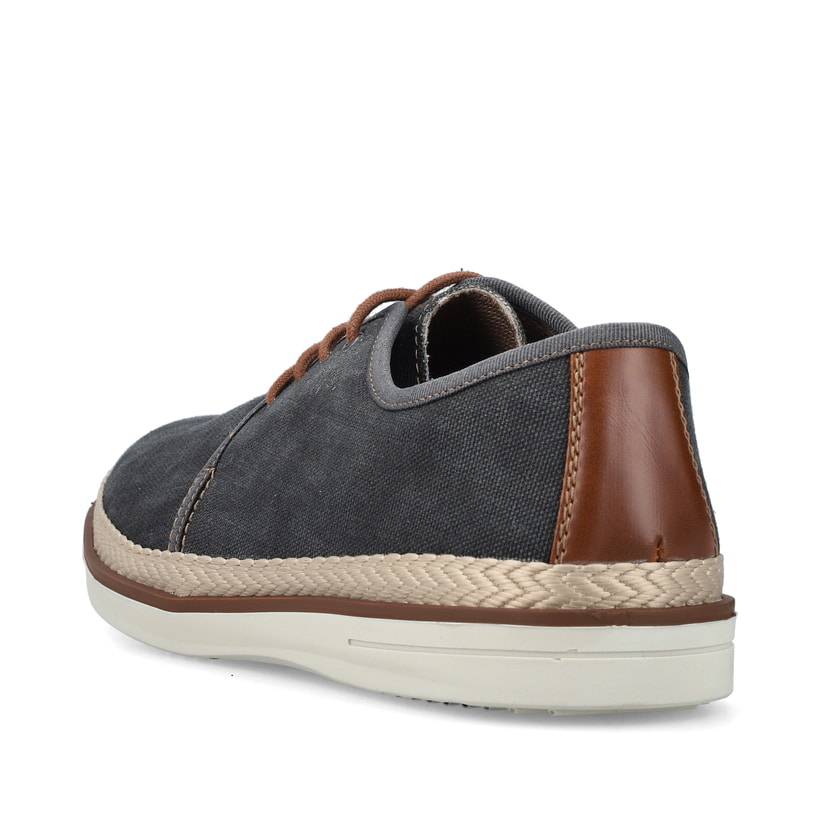 Rieker Artikelnummer B2310-45 Rieker Herren Schnürschuhe Dunkelgrau