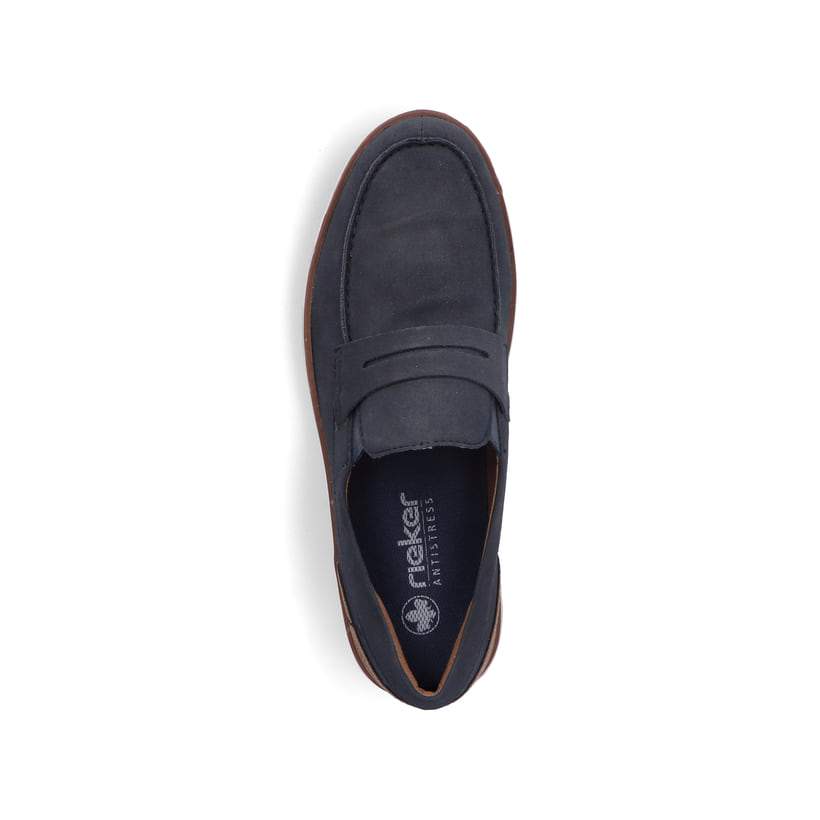 Rieker Artikelnummer B2350-14 Rieker Herren Slipper Marineblau