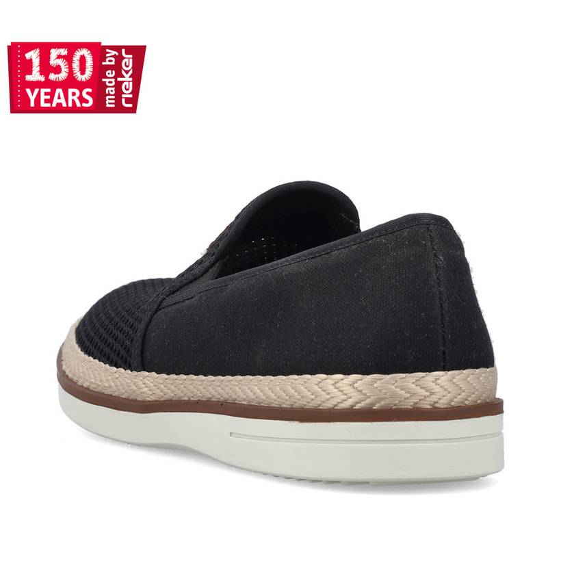 Rieker Artikelnummer B2366-00 Rieker Herren Slipper Nachtschwarz