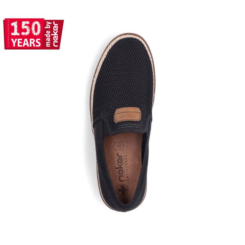 Rieker Artikelnummer B2366-00 Rieker Herren Slipper Nachtschwarz