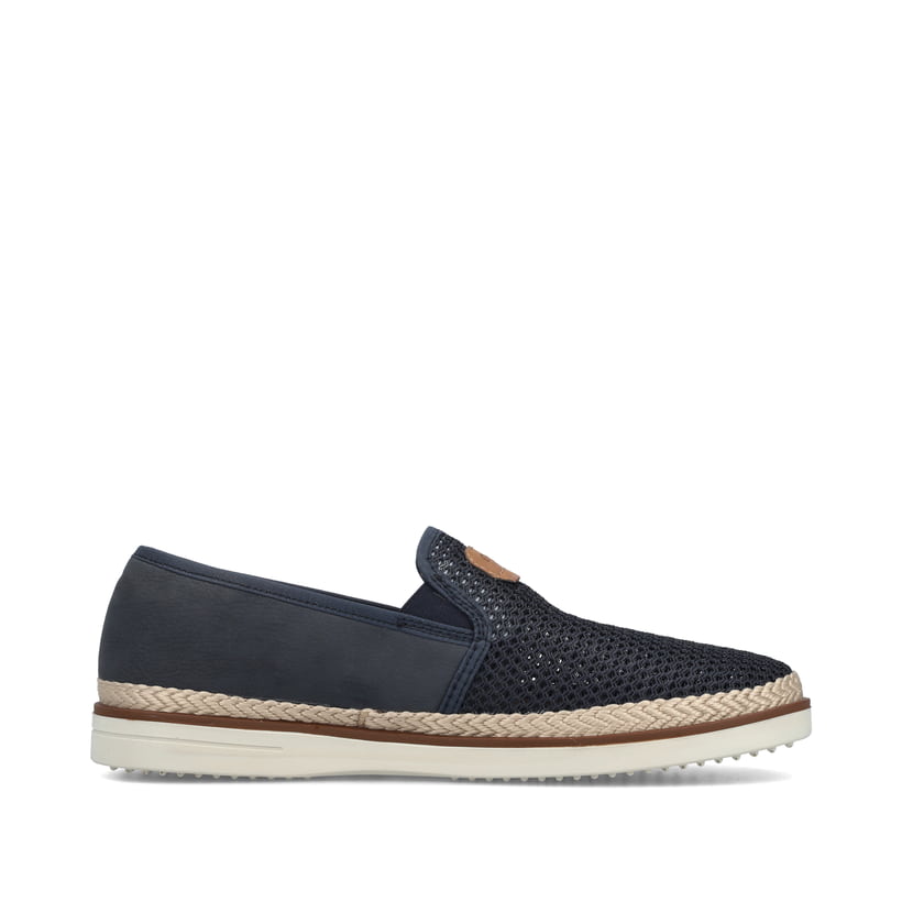 Rieker Artikelnummer B2366-14 Rieker Herren Slipper Marineblau