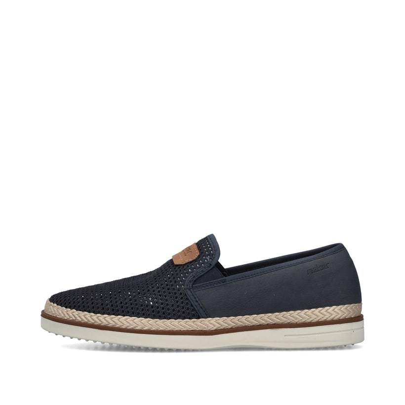 Rieker Artikelnummer B2366-14 Rieker Herren Slipper Marineblau
