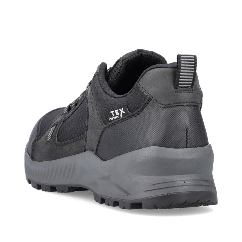Rieker Artikelnummer B3200-00 Rieker Herren Schnürschuhe Tiefschwarz