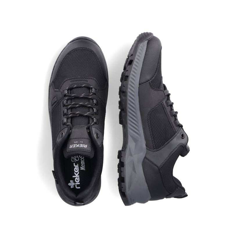 Rieker Artikelnummer B3200-00 Rieker Herren Schnürschuhe Tiefschwarz