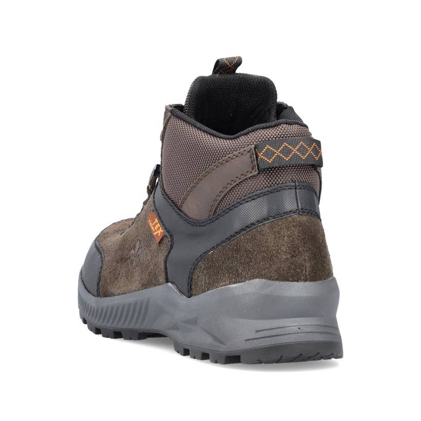 Rieker Artikelnummer B3240-25 Rieker Herren Schnürstiefel Kaffeebraun