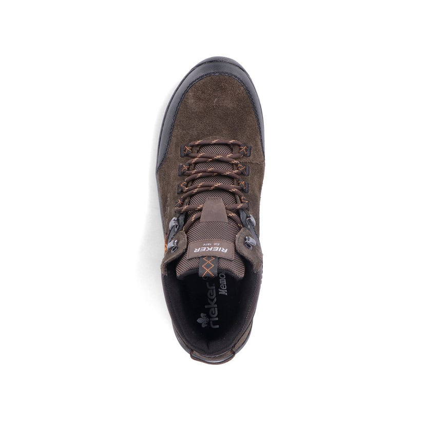Rieker Artikelnummer B3240-25 Rieker Herren Schnürstiefel Kaffeebraun
