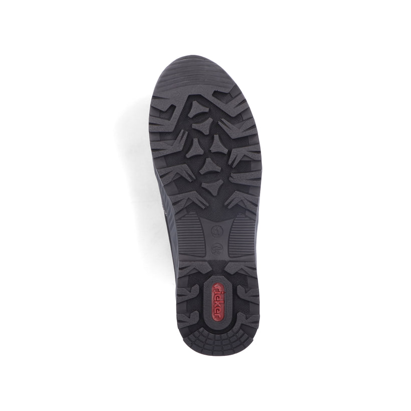 Rieker Artikelnummer B3250-00 Rieker Herren Slipper Asphaltschwarz