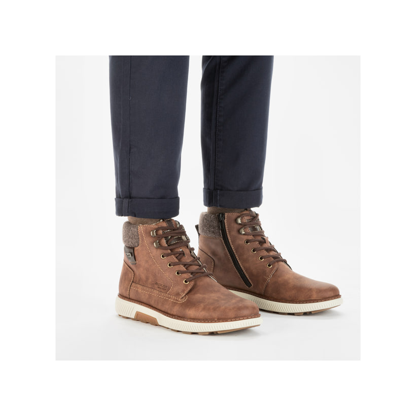 Rieker Artikelnummer B3342-24 Rieker Herren Schnürstiefel Zimtbraun