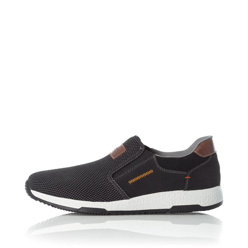 Rieker Artikelnummer B3450-00 Rieker Herren Slipper asphaltschwarz