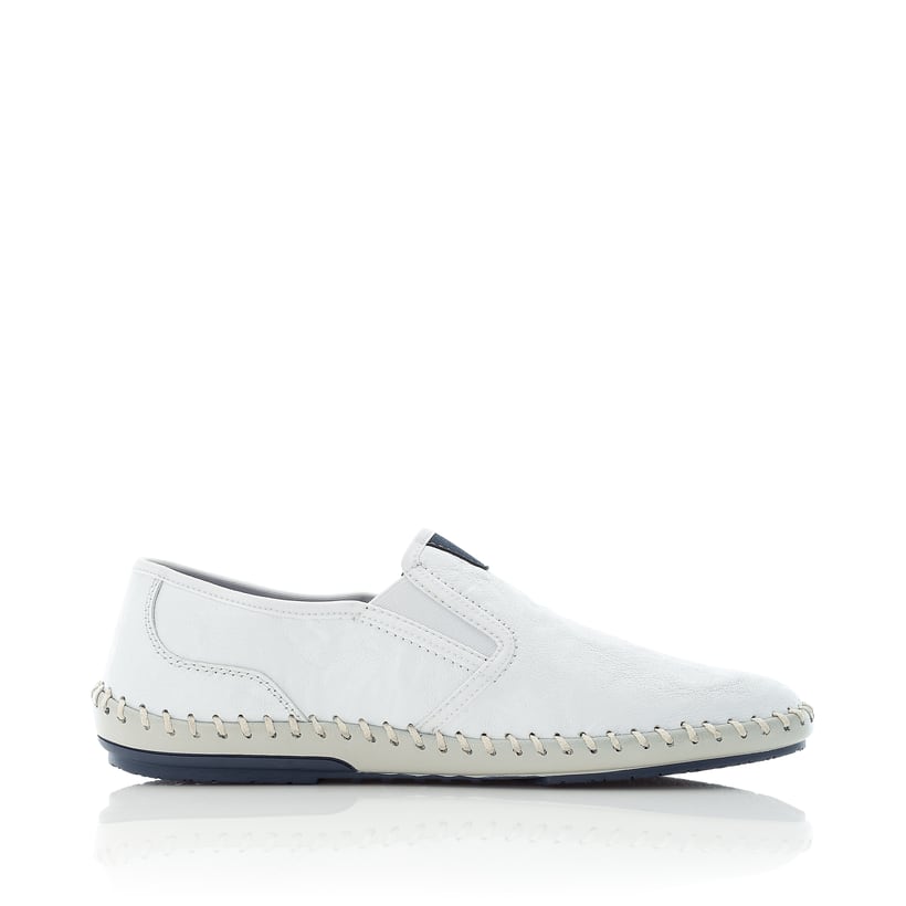 Rieker Artikelnummer B4551-81 Rieker Herren Slipper Perlweiß