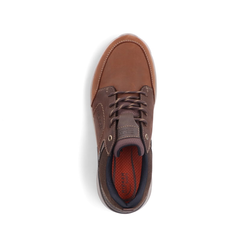 Rieker Artikelnummer B5000-23 Rieker Herren Schnürschuhe Fuchsbraun