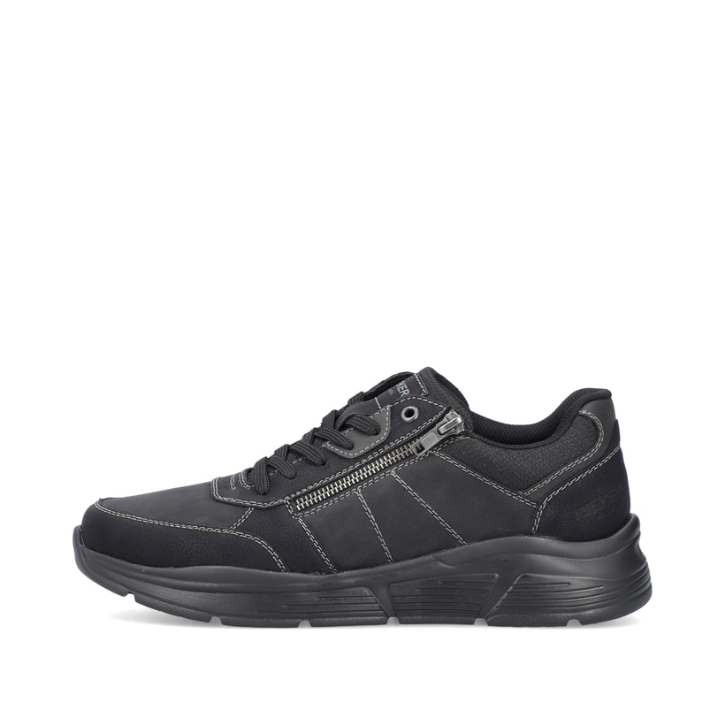 Rieker Artikelnummer B5003-00 Rieker Herren Schnürschuhe Asphaltschwarz